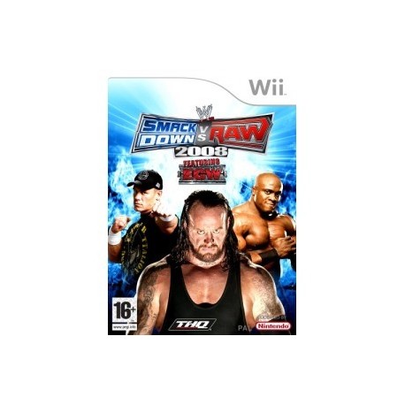 WWE SmackDown vs Raw 2008 WII używana ENG