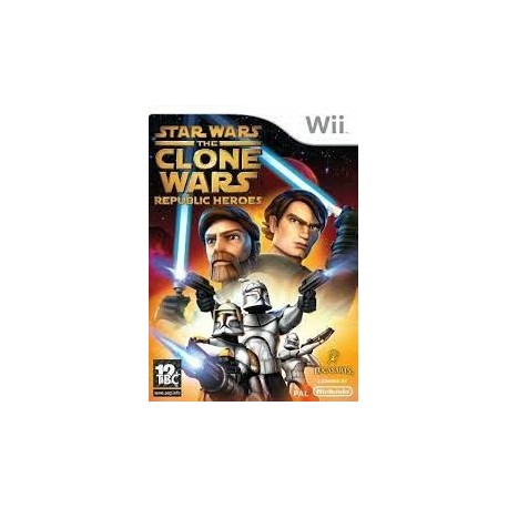 Star Wars The Clone Wars Republic Heroes WII używana ENG