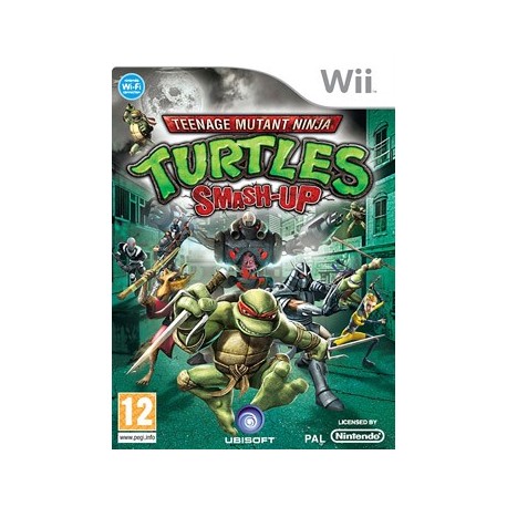 Teenage Mutant Ninja Turtles Smash-Up WII używana ENG