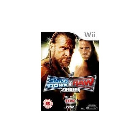 WWE SmackDown vs Raw 2009 WII używana ENG