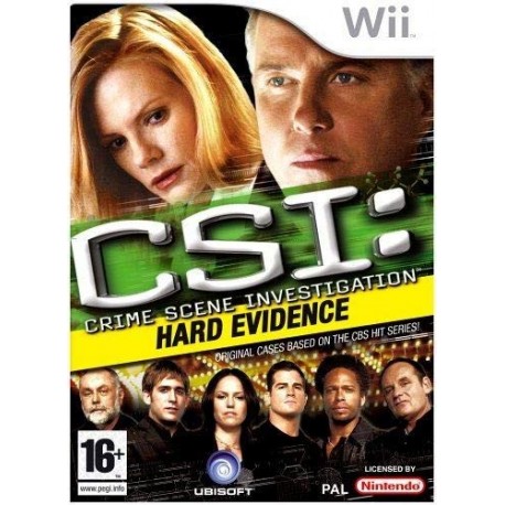 CSI Crime Scene Investigation Hard Evidence Wii używana ENG