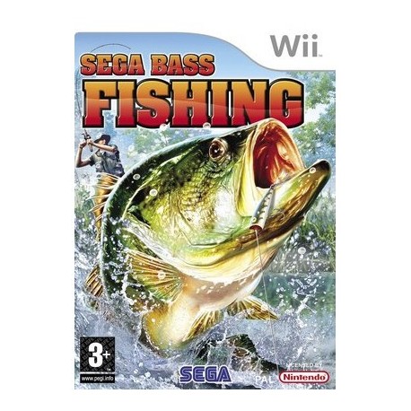 Sega Bass Fishing WII używana ENG