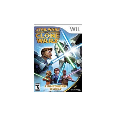 Star Wars The Clone Wars Lightsaber Duels WII używana ENG