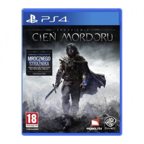 Śródziemie Cień Mordoru PS4 używana PL