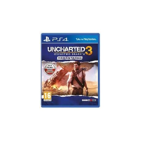 Uncharted 3 Oszustwo Drake'a Remastered PS4 używana PL