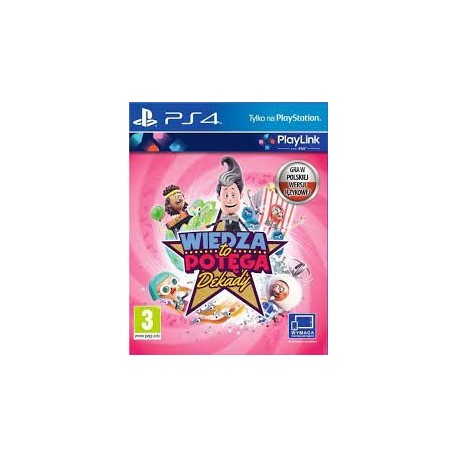 Wiedza to Potęga Dekady PS4 używana PL