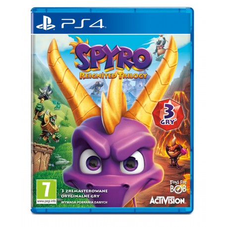 Spyro Reignited Trilogy PS4 używana PL