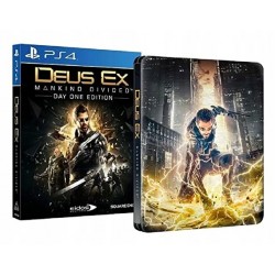Deus Ex Mankind Divided Steelbook Edition PS4 używana PL
