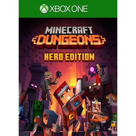 Minecraft Dungeons Hero Edition XONE nowa PL