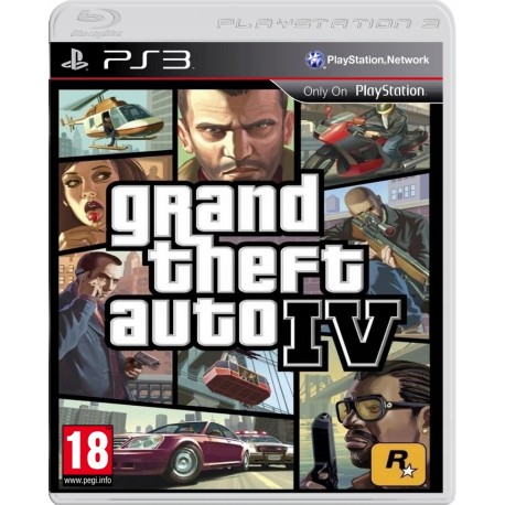 Grand Theft Auto IV PS3 używana ENG