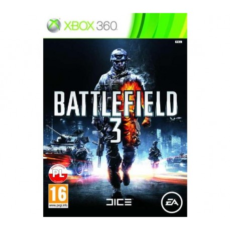 Battlefield 3 X360 używana PL
