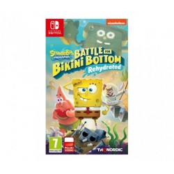SpongeBob SquarePants Battle for Bikini Bottom Rehydrated SWITCH nowa PL
