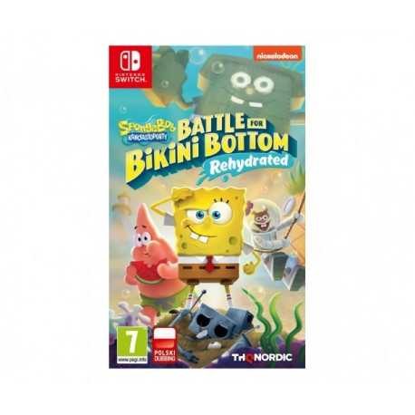 SpongeBob SquarePants Battle for Bikini Bottom Rehydrated SWITCH nowa PL