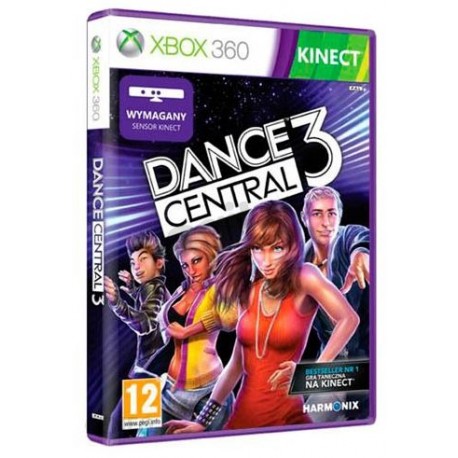 Dance Central 3 X360 używana PL