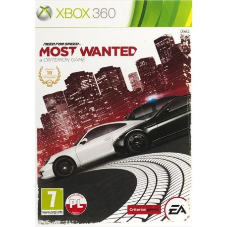 Need for Speed Most Wanted X360 używana PL
