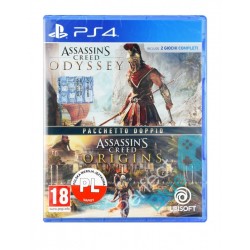 Assassin's Creed Odyssey + Origins Pack PS4 używana PL