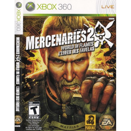 Mercenaries 2 World in Flames X360 używana ENG