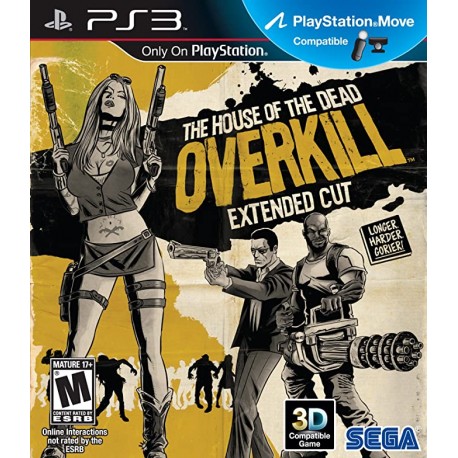 The House of the Dead Overkill Extended Cut PS3 używana ENG