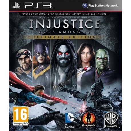 Injustice Gods Among Us Ultimate Edition PS3 używana ENG