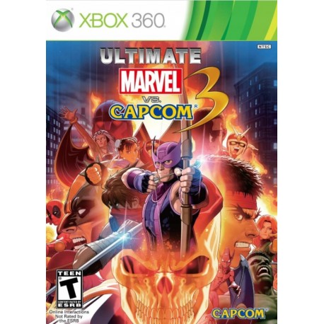 Ultimate Marvel vs Camcom 3 X360 używana ENG