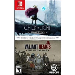 Child of Light Ultimate Edition + Valliant Hearts The Great War SWITCH używana ENG