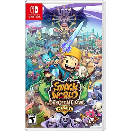 Snack World The Dungeon Crawl Gold SWITCH używana ENG