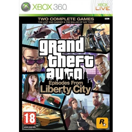 Grand Theft Auto Episodes from Liberty City X360 używana ENG