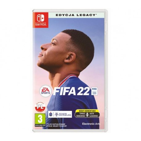 FIFA 22 Edycja Legacy SWITCH nowa PL
