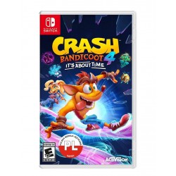 Crash Bandicoot 4 It's About Time SWITCH używana ENG
