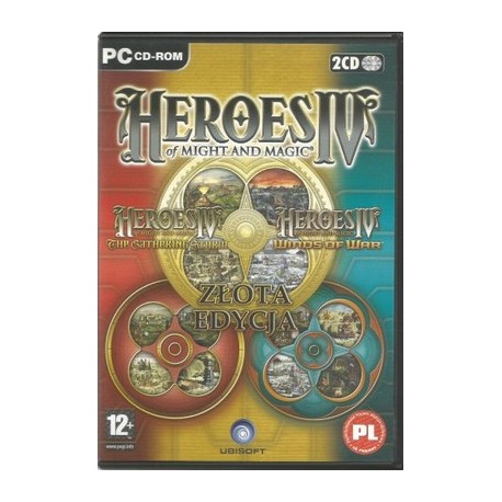 Heroes of Might and Magic IV Złota Edycja PC używana PL