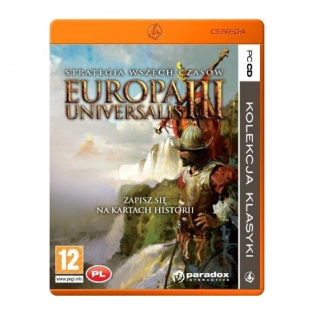 Europa Universalis III PC używana PL