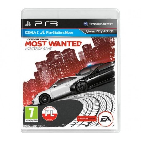 Need for Speed Most Wanted PS3 używana PL