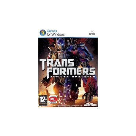 Transformers Zemsta Upadłych PC używana PL