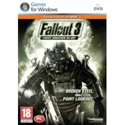 Fallout 3 Dodatki Broken Steel + Point Lookout PC używana PL