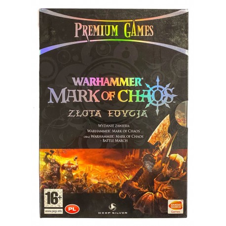 Warhammer Mark of Chaos Złota Edycja PC używana PL