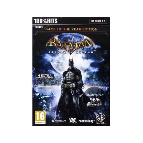 Batman Arkham Asylum PC używana PL