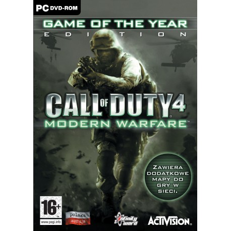 Call of Duty 4 Modern Warfare PC używana PL