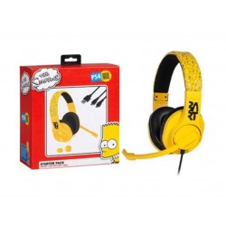 Słuchawki Indeca Headset Starter Pack Simpsons Edition PS4 Nowa