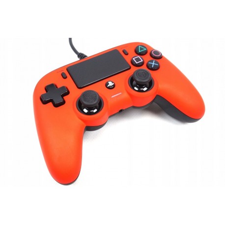 Pad PS4 Nacon Compact Controller Orange Przewodowy PS4 używana