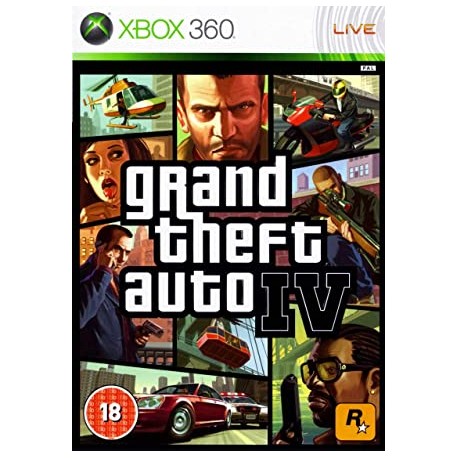 Grand Theft Auto IV X360 używana ENG