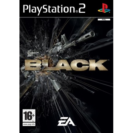 Black PS2 używana ENG