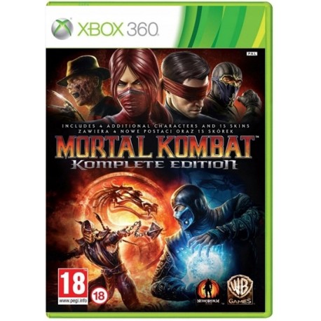 Mortal Kombat Komplete Edition X360 używana ENG