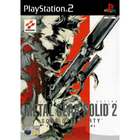 Metal Gear Solid 2 Sons of Liberty PS2 używana ENG