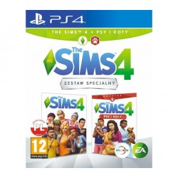 The Sims 4 Plus Psy i Koty Zestaw PS4 używana PL