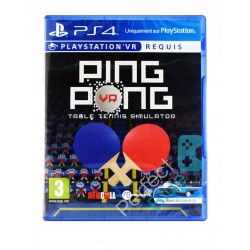 VR Ping Pong PS4 używana ENG