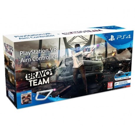 PlayStation VR Aim Controller + Bravo Team PS4 używana PL