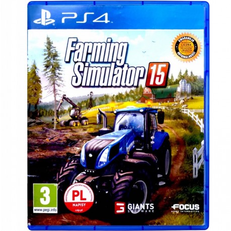 Farming Simulator 15 PS4 używana PL