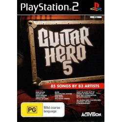 Guitar Hero 5 PS2 używana ENG