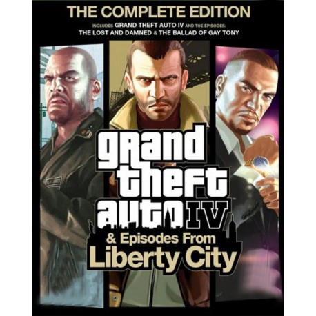 Grand Theft Auto IV & Episodes from Liberty City PC używana ENG