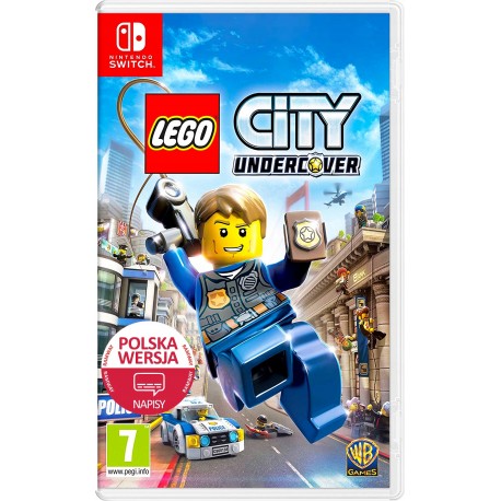 LEGO City Tajny Agent SWITCH nowa PL